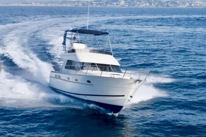 Vedette  luxueuse Fly bridge 12 m bi moteur