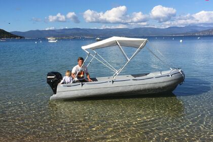 Miete Boot ohne Führerschein  Fun Yack 390 Belvédère-Campomoro