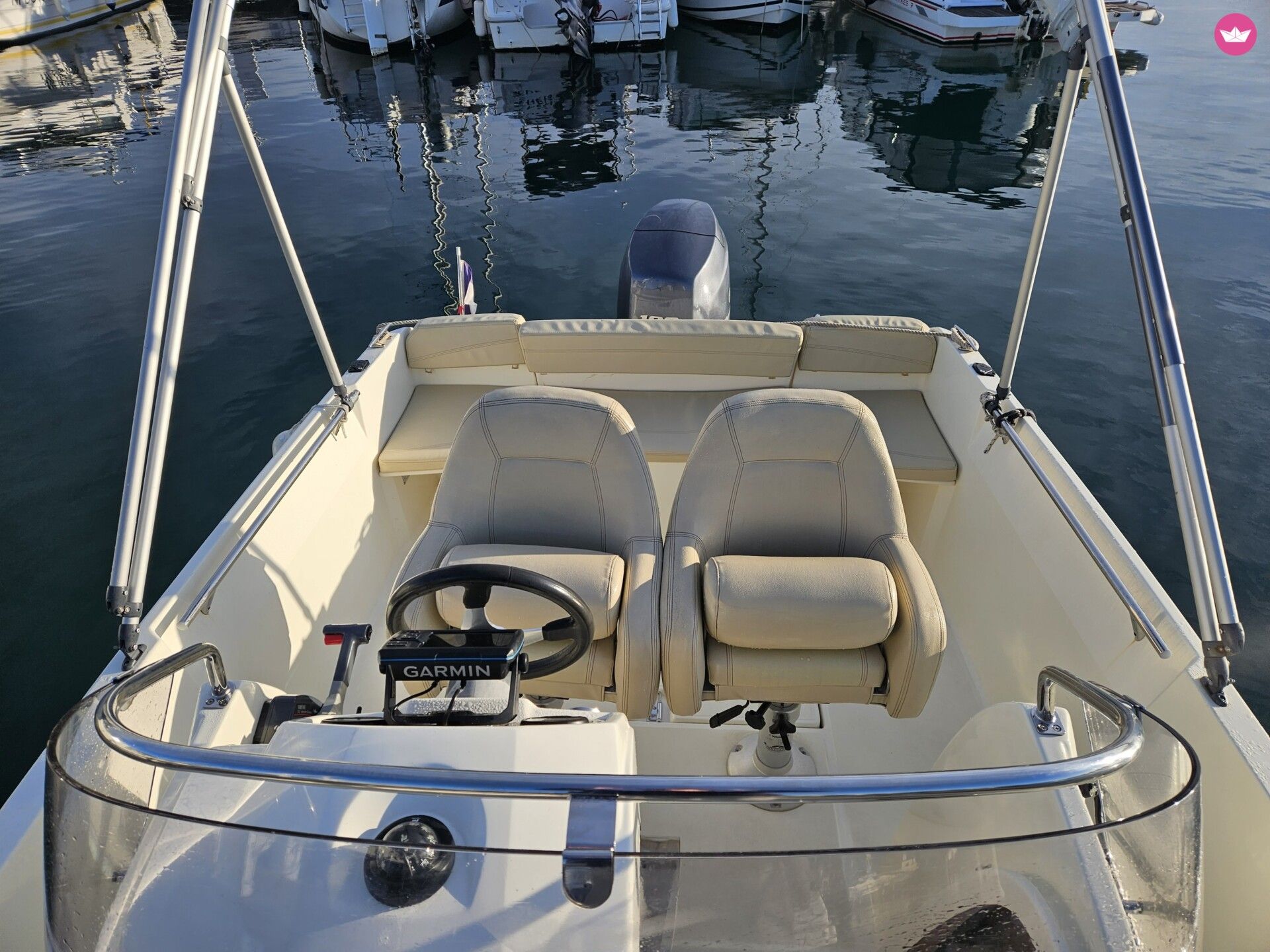 Bateau à moteur Jeanneau Cap Camarat 5.5 Cc 100cv 3