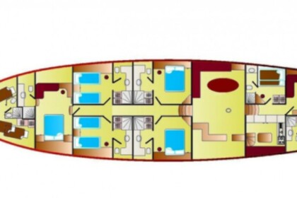 34 Meters Luxury Gulet with Water Sports