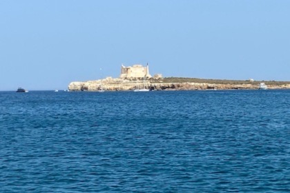 Yatch boat in Marzamemi