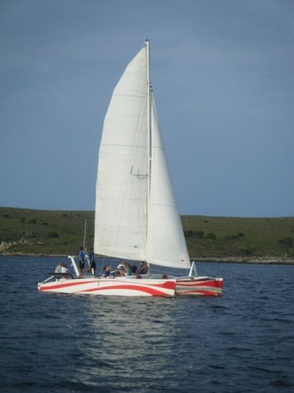 Location Catamaran Dys Rush 10 Fornells