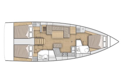 Miete Segelboot  Oceanis 40.1 Pomer