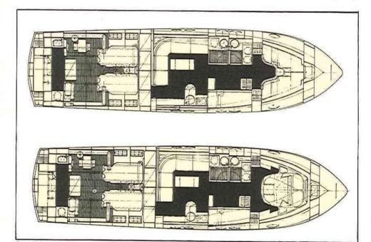 Motorboat Profilmarine Cherokee 50S boat plan