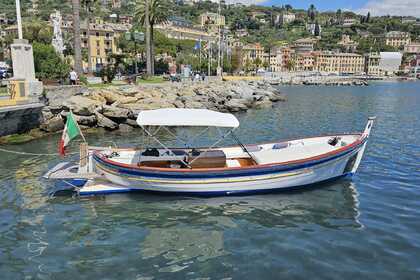 Hyra båt Motorbåt gozzo ligure Muscun Santa Margherita Ligure