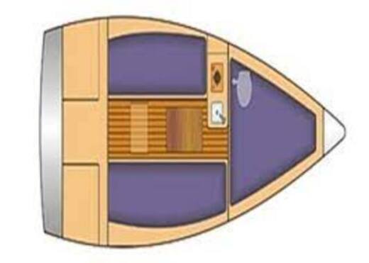 Sailboat Etap 21i Boat layout