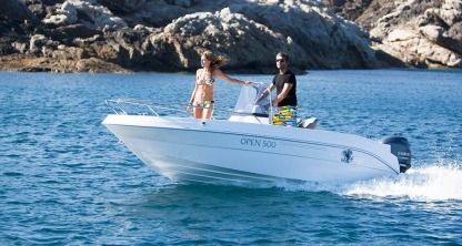 Miete Motorboot Pacific Craft 500 Open Hyères