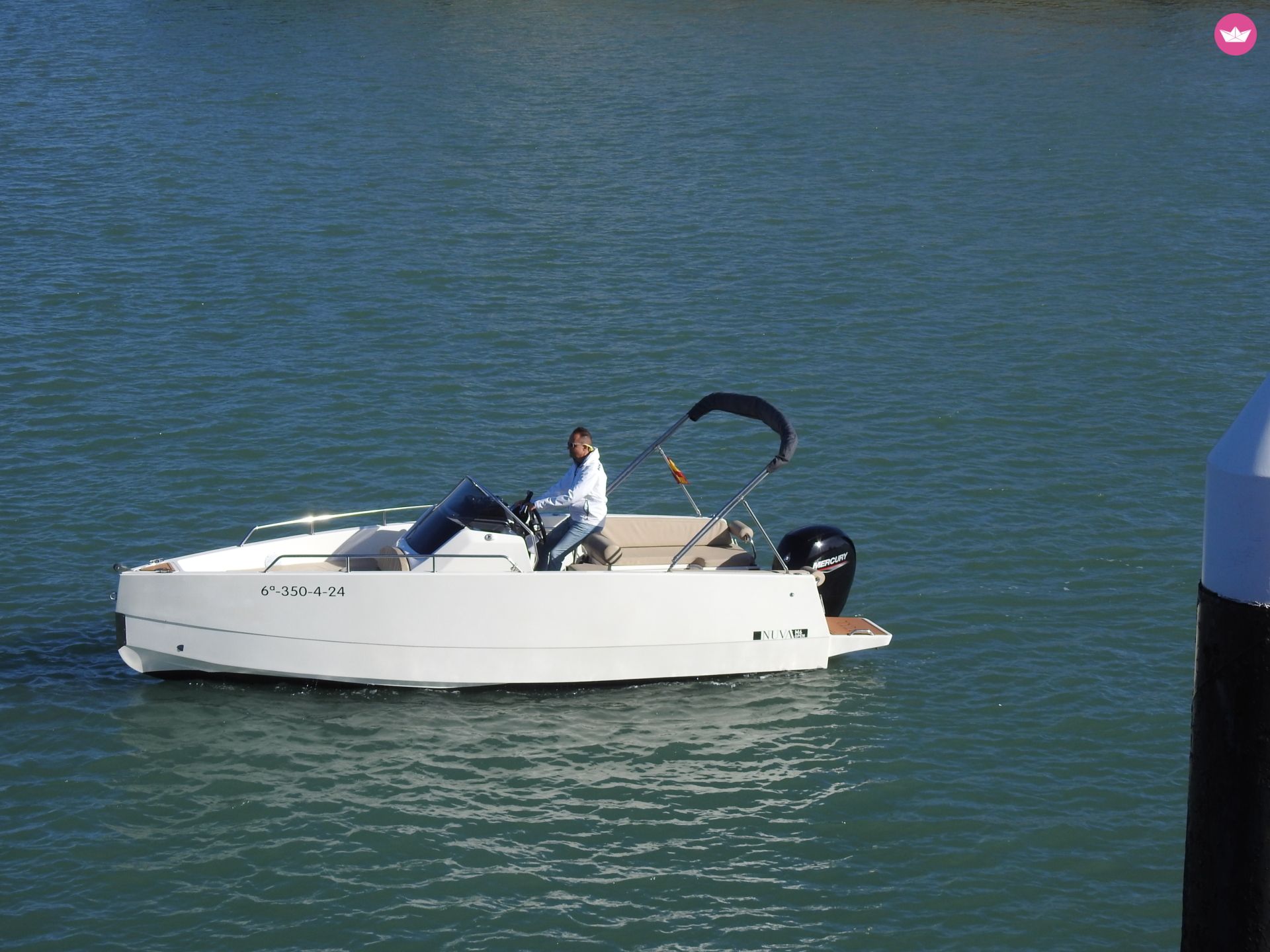 Bateau à moteur Nuva M6 Open 150cv 7
