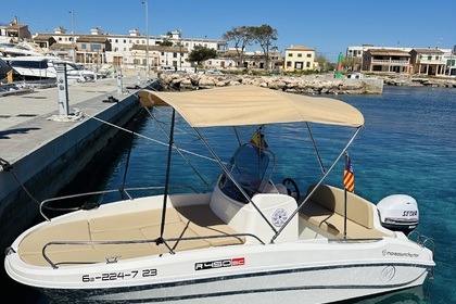 Alquiler Barco sin licencia  Remus 450sc Es Trenc