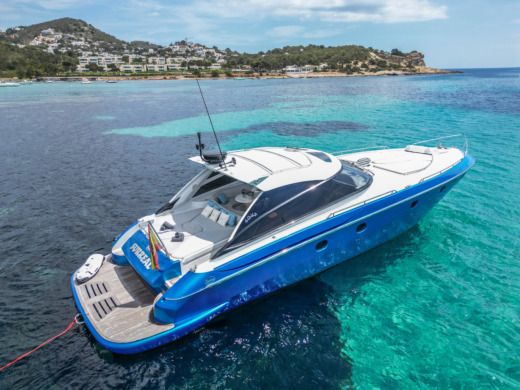 Motorboat Baia 54 boat plan