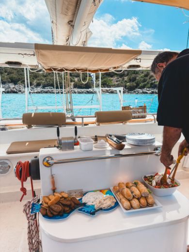 Agios Nikolaos Catamaran Katri Eco Cat alt tag text