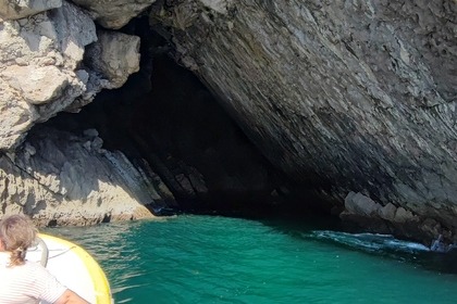 Aluguel Lancha Silcar open boat Sesimbra