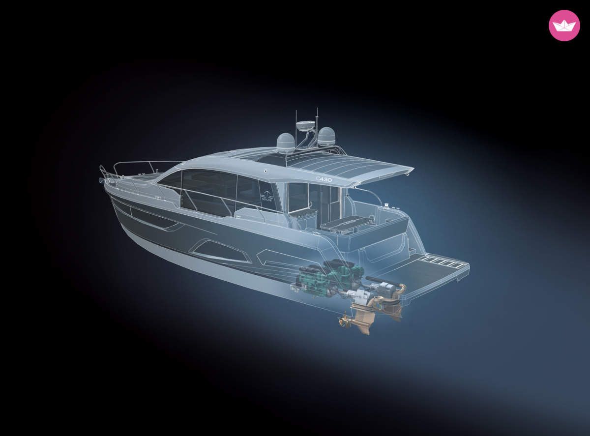 Charter motorboat in Athens  