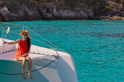 Verhuur Motorboot Asia Catamarans Stealth 42 Changwat Phuket