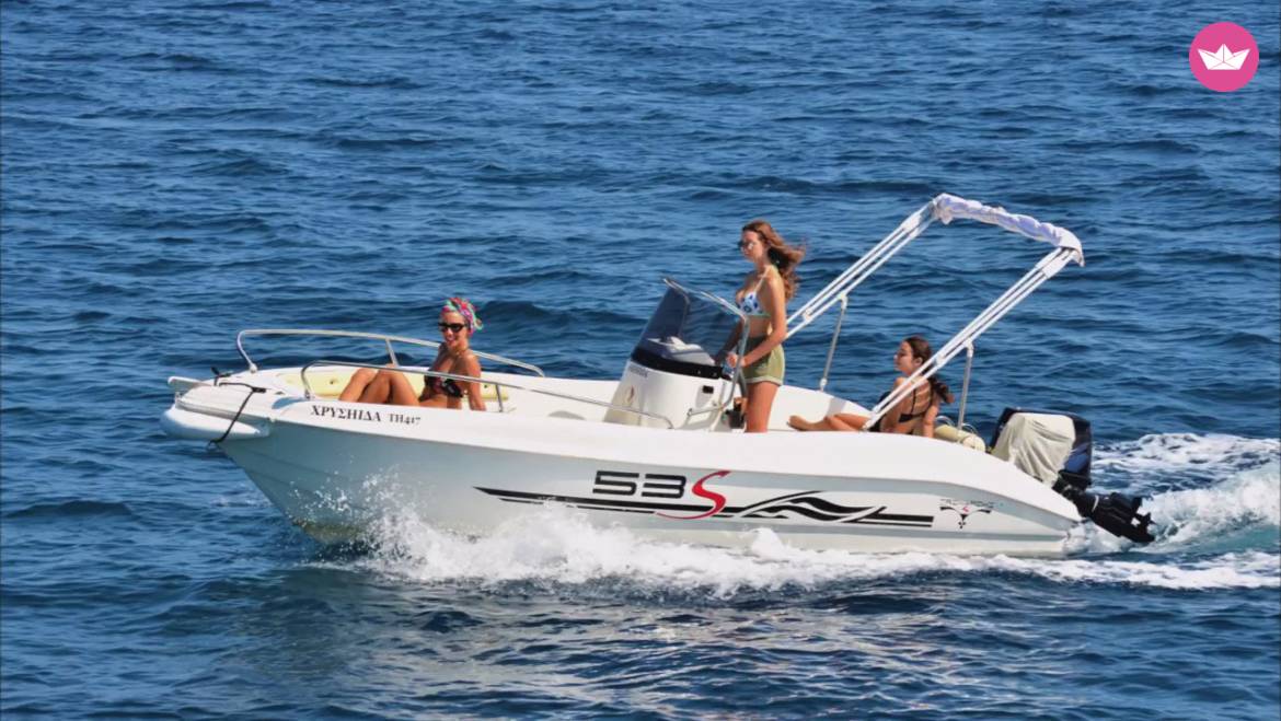 Bateau à moteur Trimarchi 53 S 60cv 2
