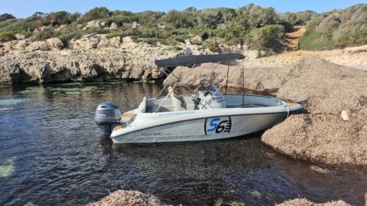 Motorboat AQUA S6 Plattegrond van de boot