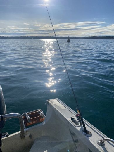 Pléneuf-Val-André Motorboat Boston Whaler outrage 22 alt tag text
