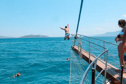 Exclusive Wooden Sailing Boat - Calypso A: Unforgettable Daily Trips for Up to 49 Guests!