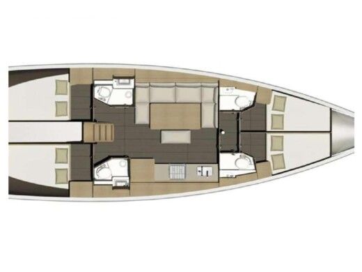 Sailboat DUFOUR 460 GL Boat design plan