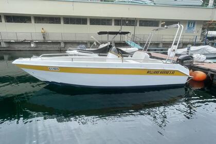 Rental Boat without license  WILLIAMS MARINE 5.85 Lake Lugano
