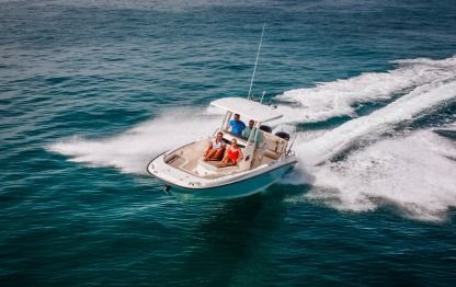 Location Bateau à moteur Boston Whaler Dauntless 270 Nassau