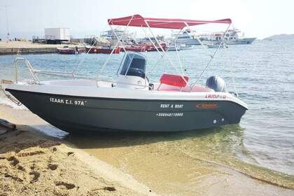 Hire Motorboat POSEIDON Blue water 480 CC Ouranoupoli