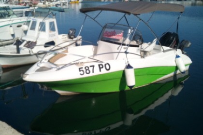 Rental Motorboat QUICKSILVER Commander 555 Vrsar