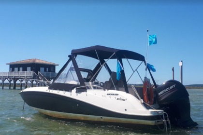 Charter Motorboat Quicksilver Activ 605 Open Arcachon Bay