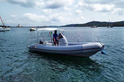 Чартер лодки без лицензии  Giupex Rib 21 Альгеро