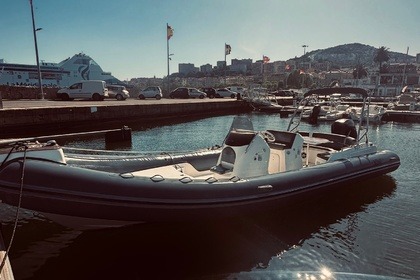 Hyra båt RIB-båt Nuova Jolly black fin elegance 9 Ajaccio