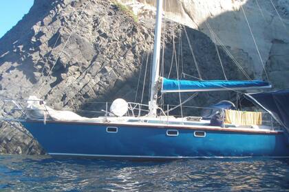 A CLASSIC JEANEAU 41 FEET SAILING BOAT IN GREECE
