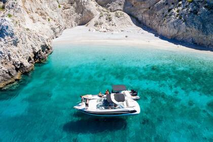 Rent a skippered cruise with Petronikolas motorboat