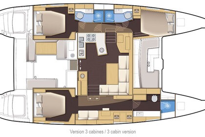 Verhuur Catamaran  Lagoon 450 Fly Owner Version Sant Antoni de Portmany