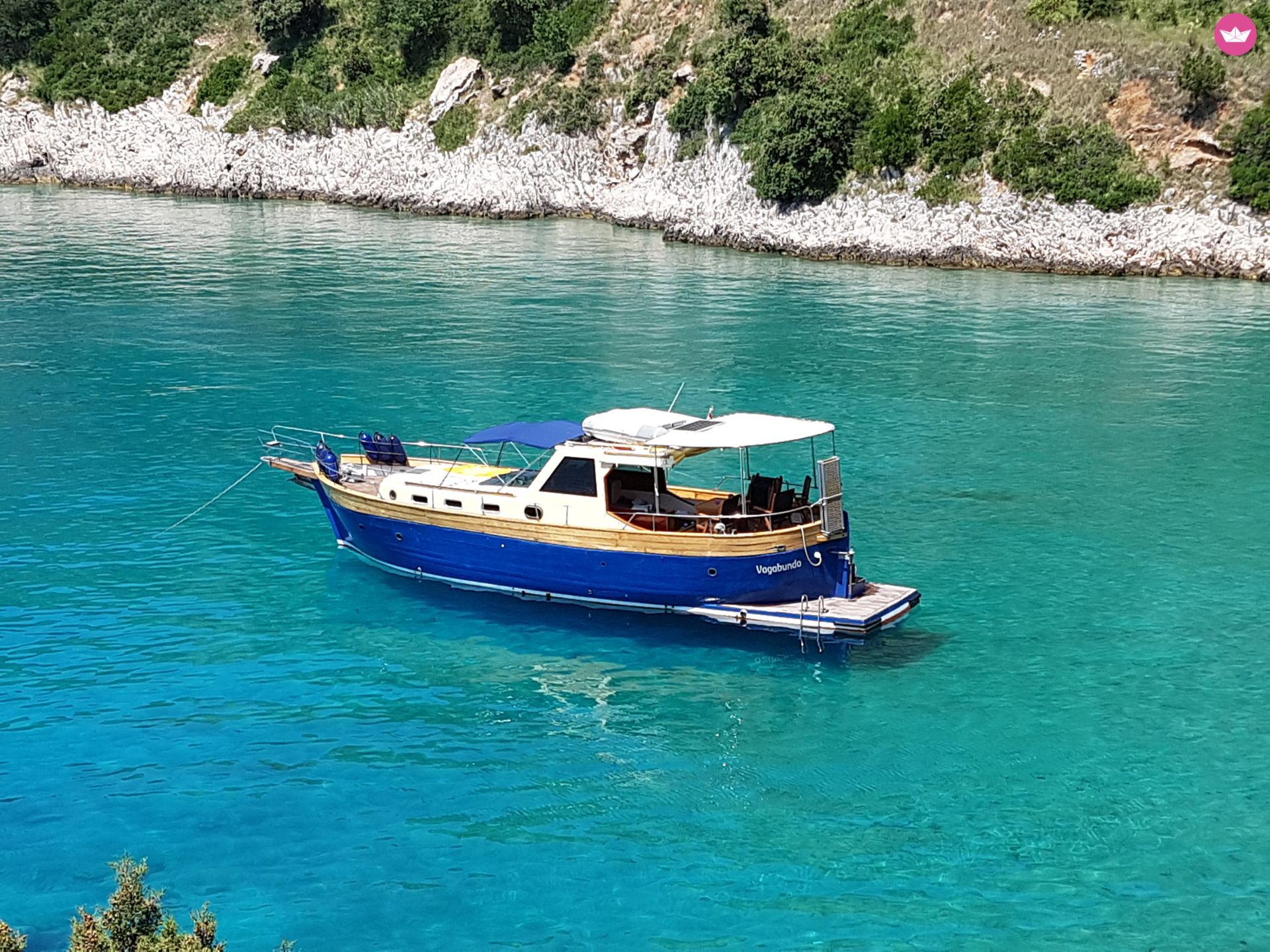 Charter motorboat in Split  