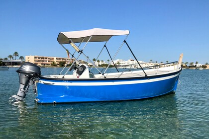 Charter Boat without licence  Pr Mare di Rolla Gozzo 5 Terre Formentera