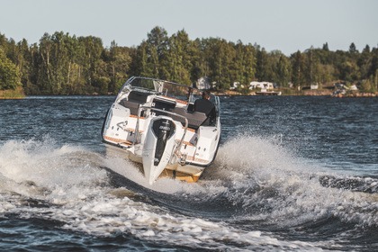 Hyra båt Motorbåt Silver Raptor DC Stockholm
