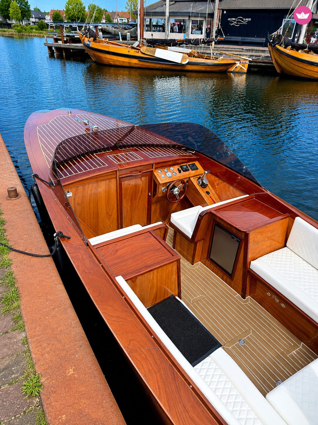 Bateau à moteur Barca di legno 29 150cv 2