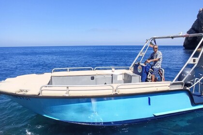 Alquiler Lancha Ruta snorkel desde barco moggaro Jávea