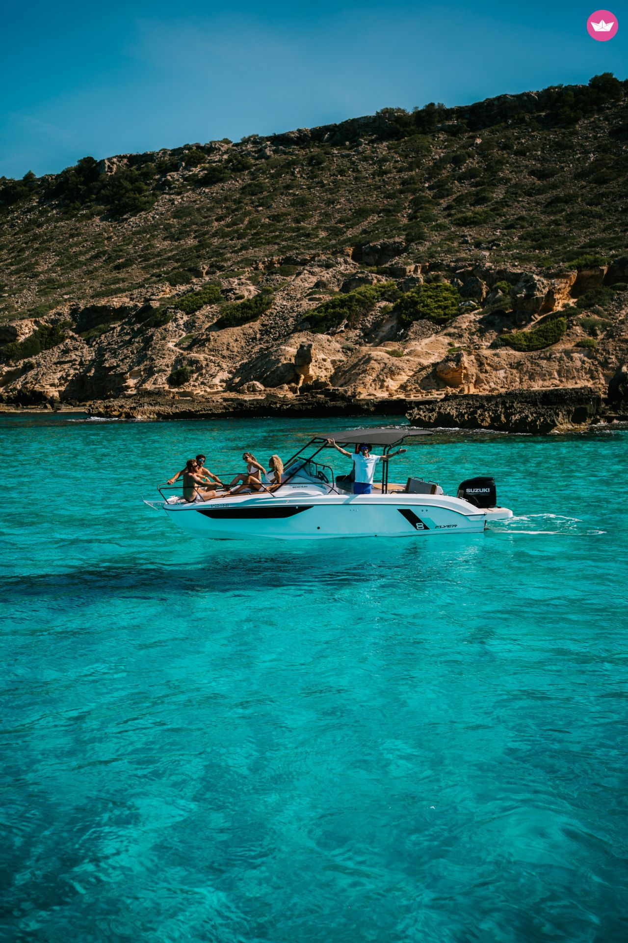 Bateau à moteur Beneteau Flyer 8 300cv 4