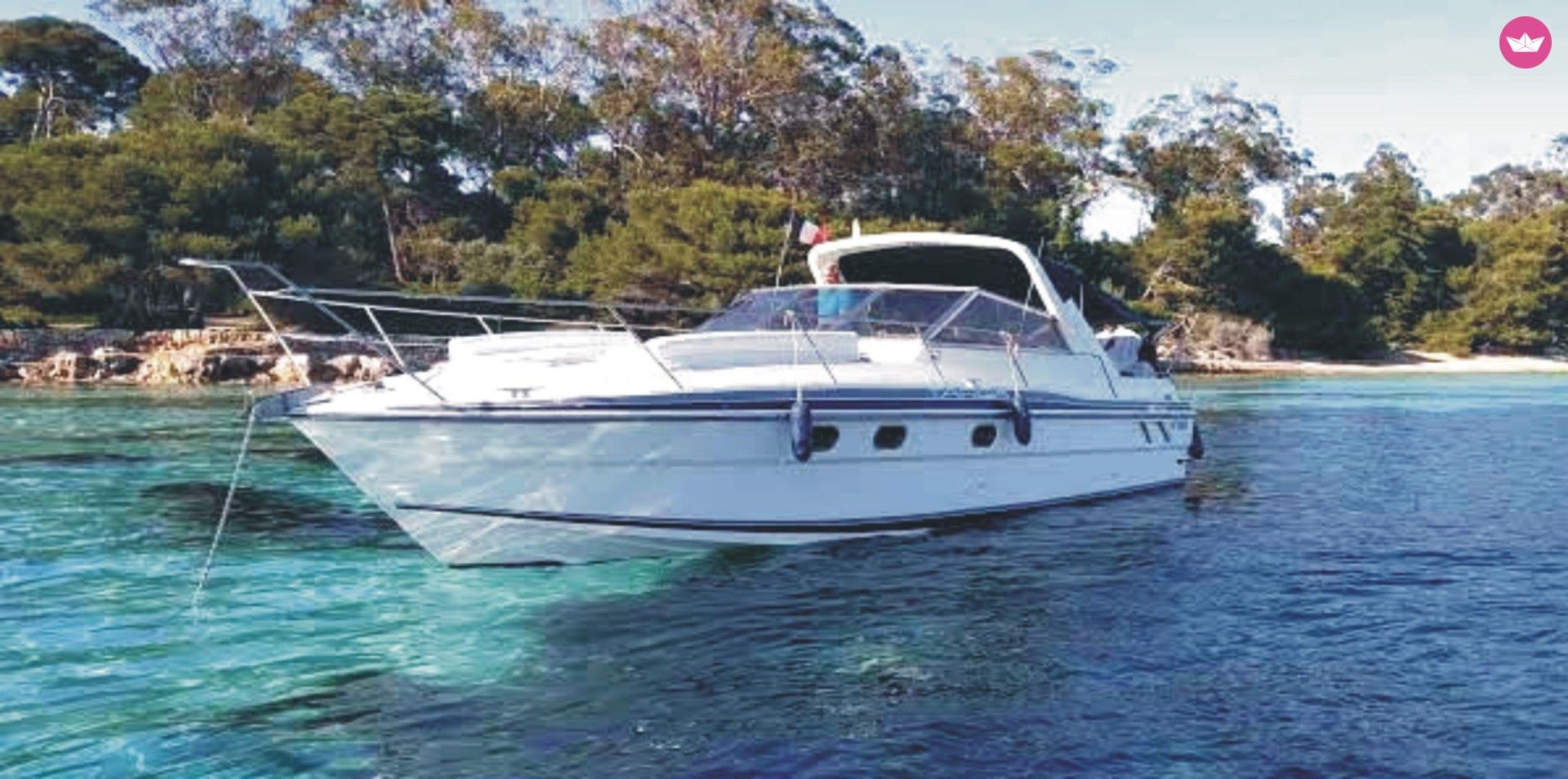 Location Bateau à moteur Fairline 12 Pers. Open 11,5 Antibes