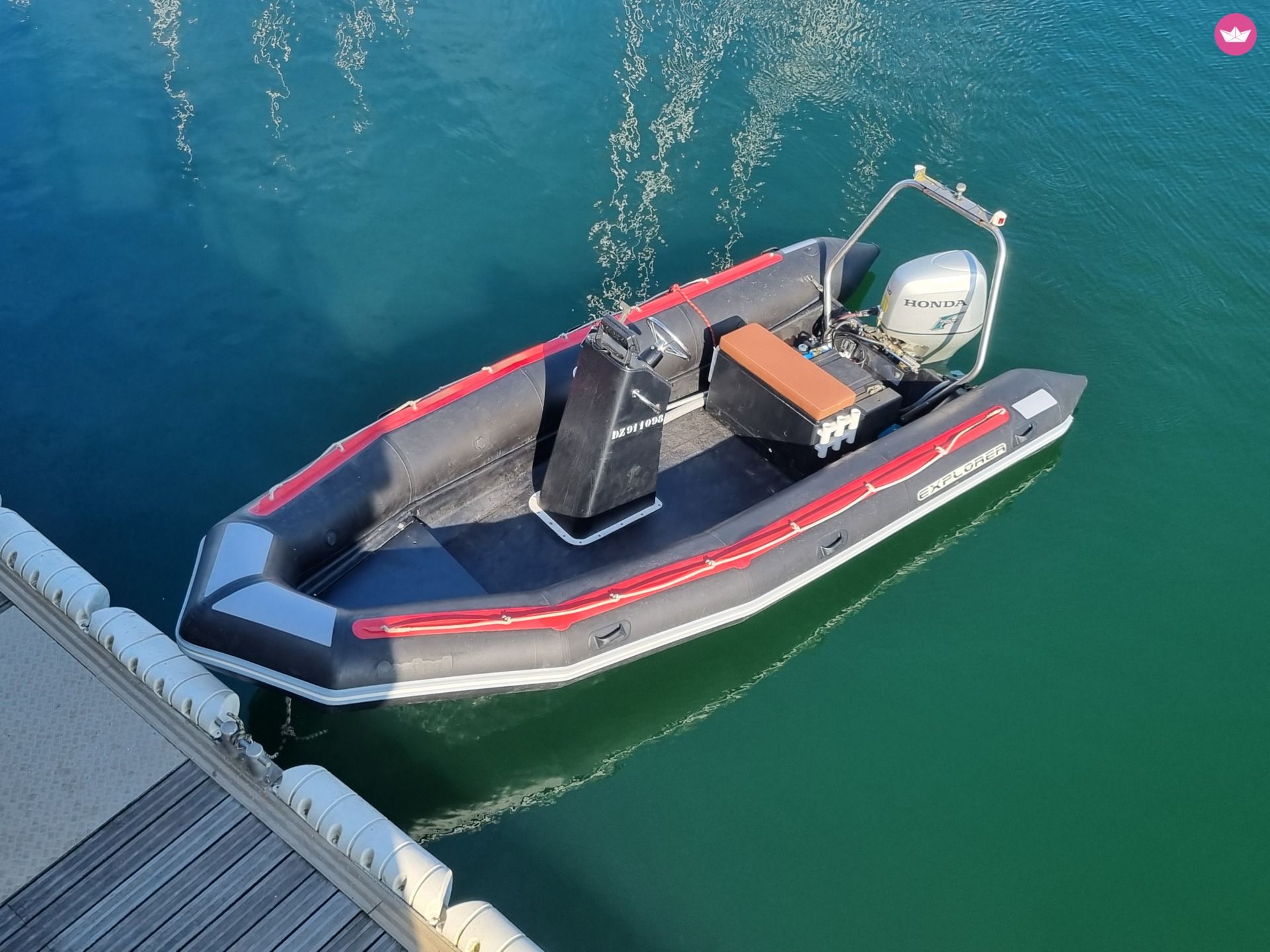 Semi-rigide Bombard Explorer 600 90cv 3