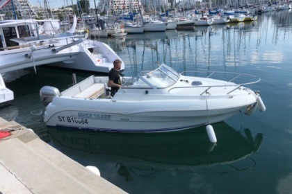 Verhuur Motorboot Quicksilver 590 Cruiser La Grande-Motte