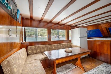 Custom built gulet with a capacity of 12 people