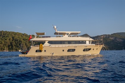 Rental Motor yacht Custom built luxury motor yacht 2024 Fethiye