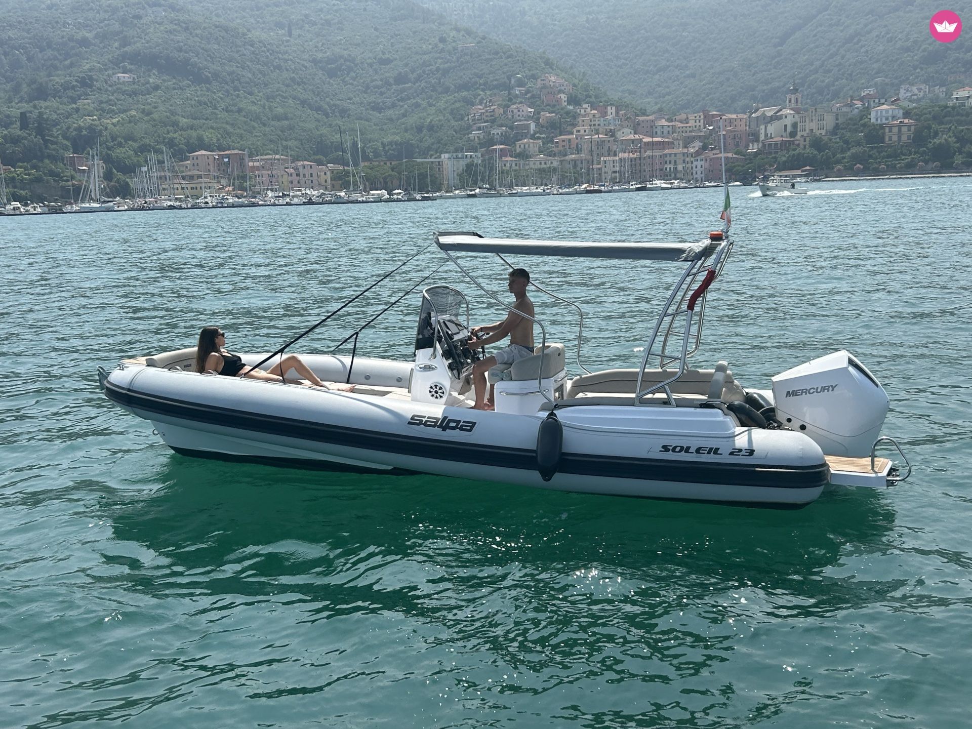 Bateau à moteur Salpa Soleil 23 225cv 6