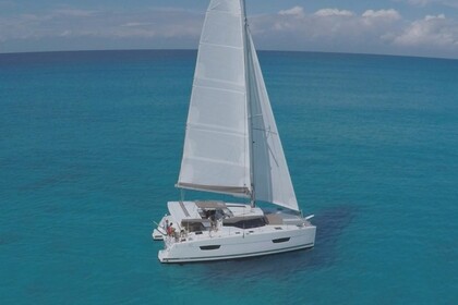 Rental Catamaran Fountaine Pajot Lucia 40 with watermaker Pointe-a-Pitre