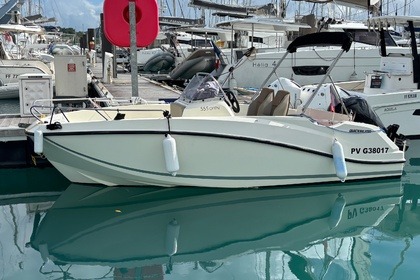 Charter Motorboat Brunswick Marine Quicksilver open 555 Le Lamentin