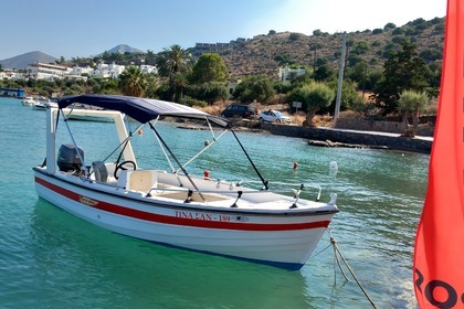 Location Bateau sans permis  Creta Navis (local builder) 5.0 Elounda