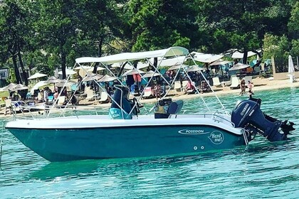 Hire Motorboat Poseidon Blue Water 170 Vourvourou