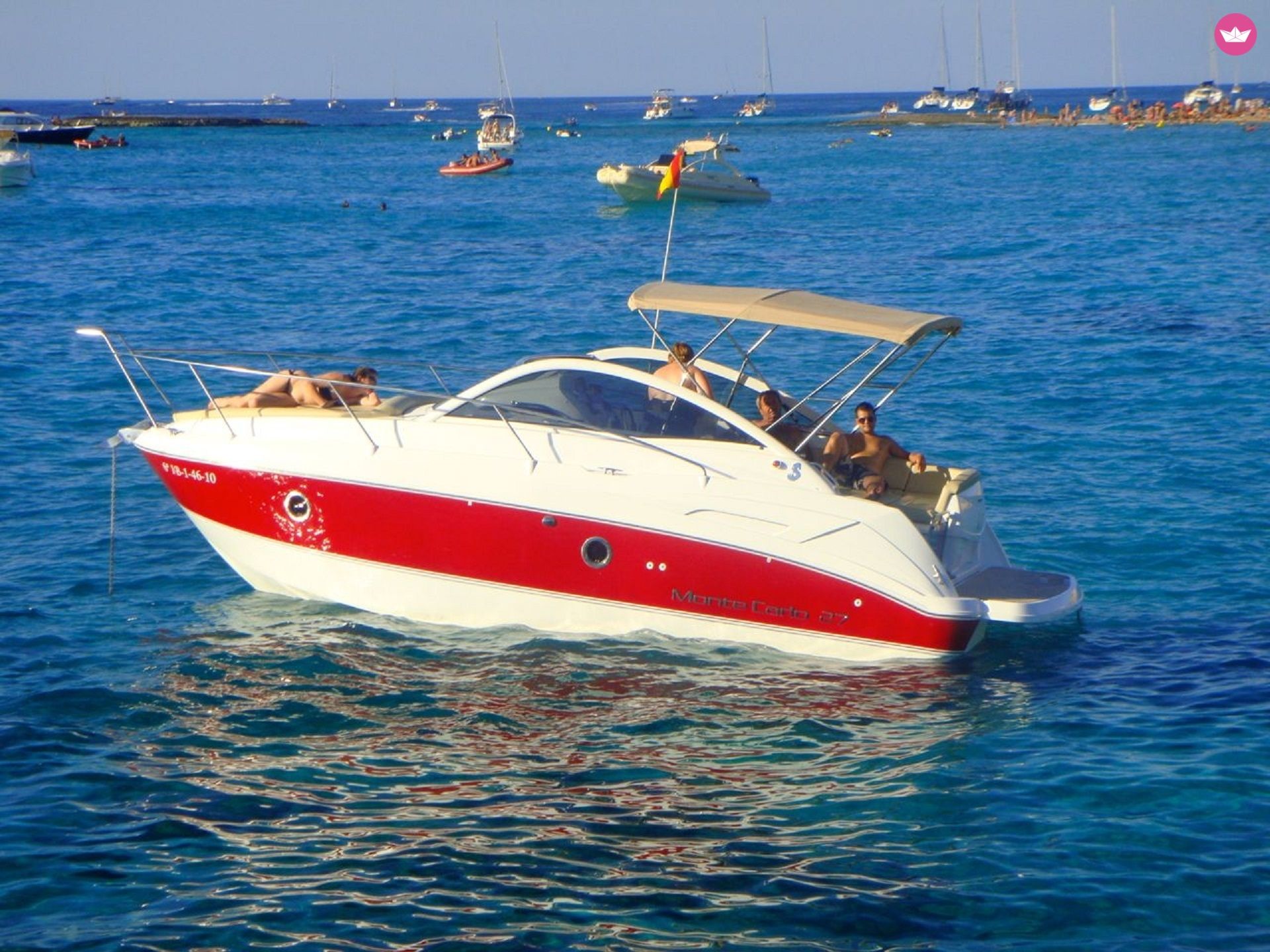 Motorboat Beneteau Montecarlo 27 for hire